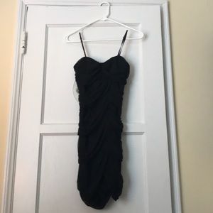 Forever 21 Black Fitted Dress